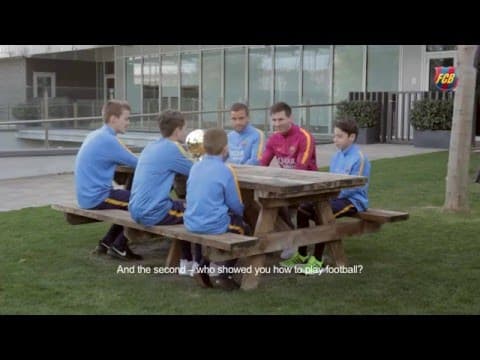 Interview with Leo Messi in La Masia - Learn Spanish with this music video