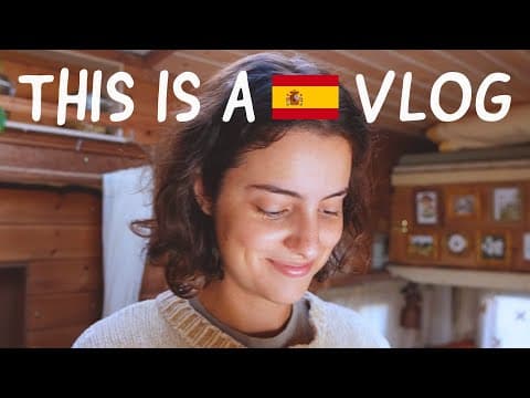Learn SPANISH with A VLOG 🇪🇸 // Present & Past TENSE (w/ subtitles!) - Learn Spanish with this music video