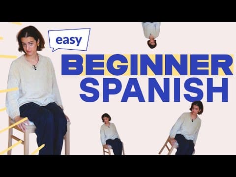 If You Are A Beginner Watch This NOW! Easy Spanish! - Learn Spanish with this music video